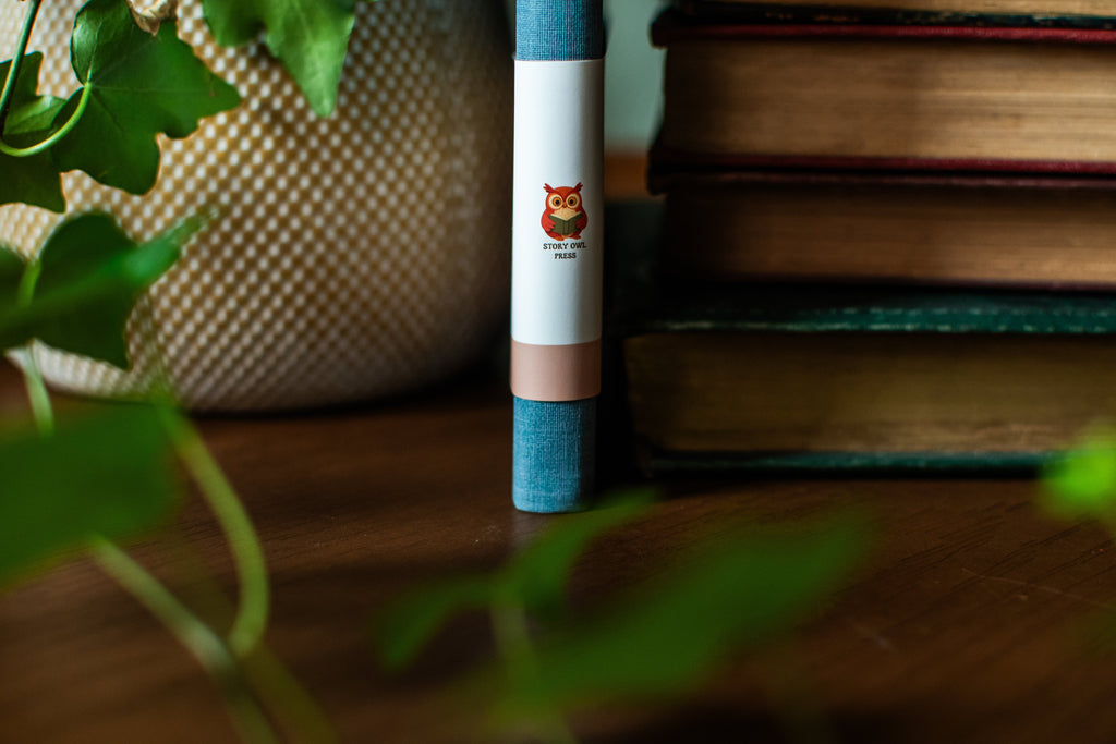 Teal Harcover Linen Journal