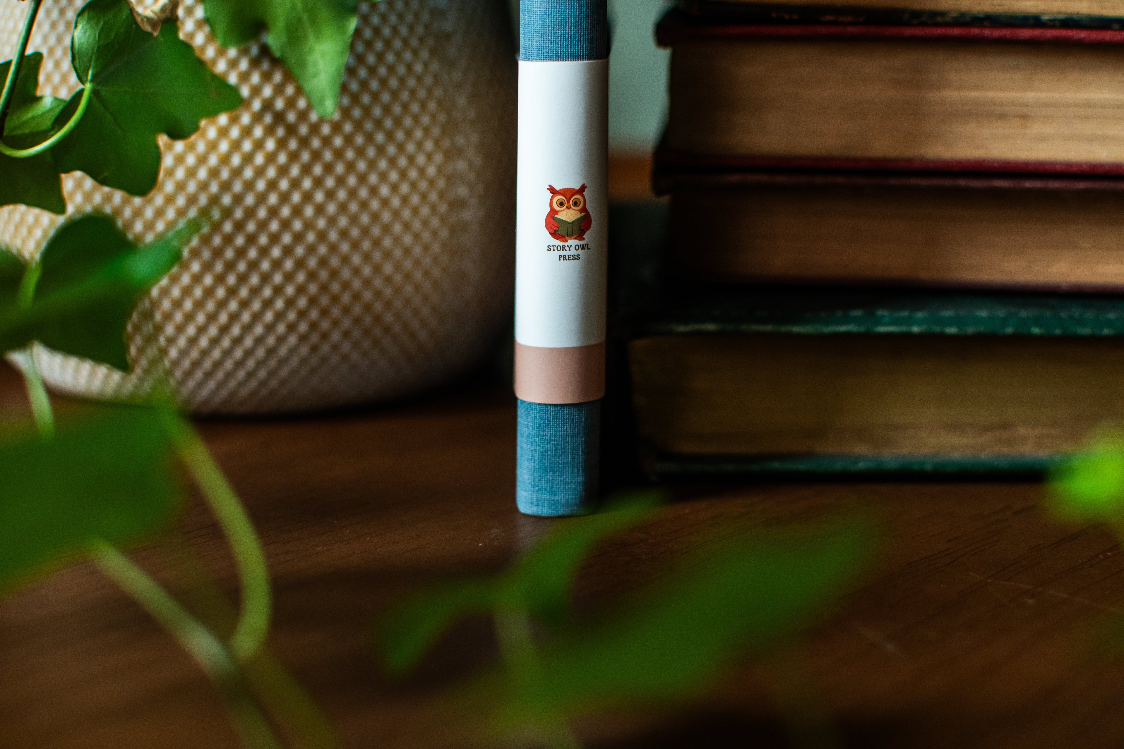 Teal Harcover Linen Journal
