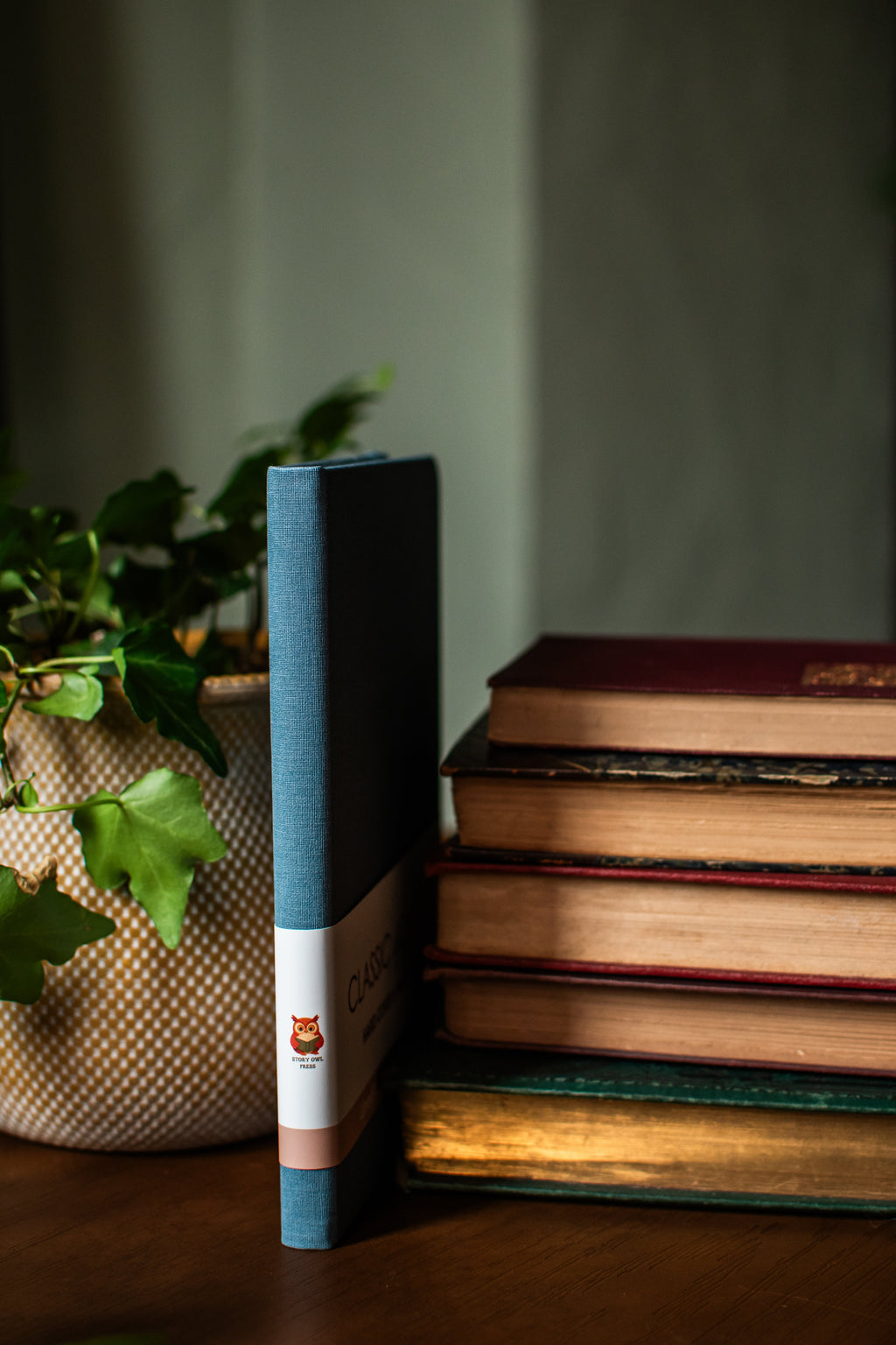 Teal Harcover Linen Journal