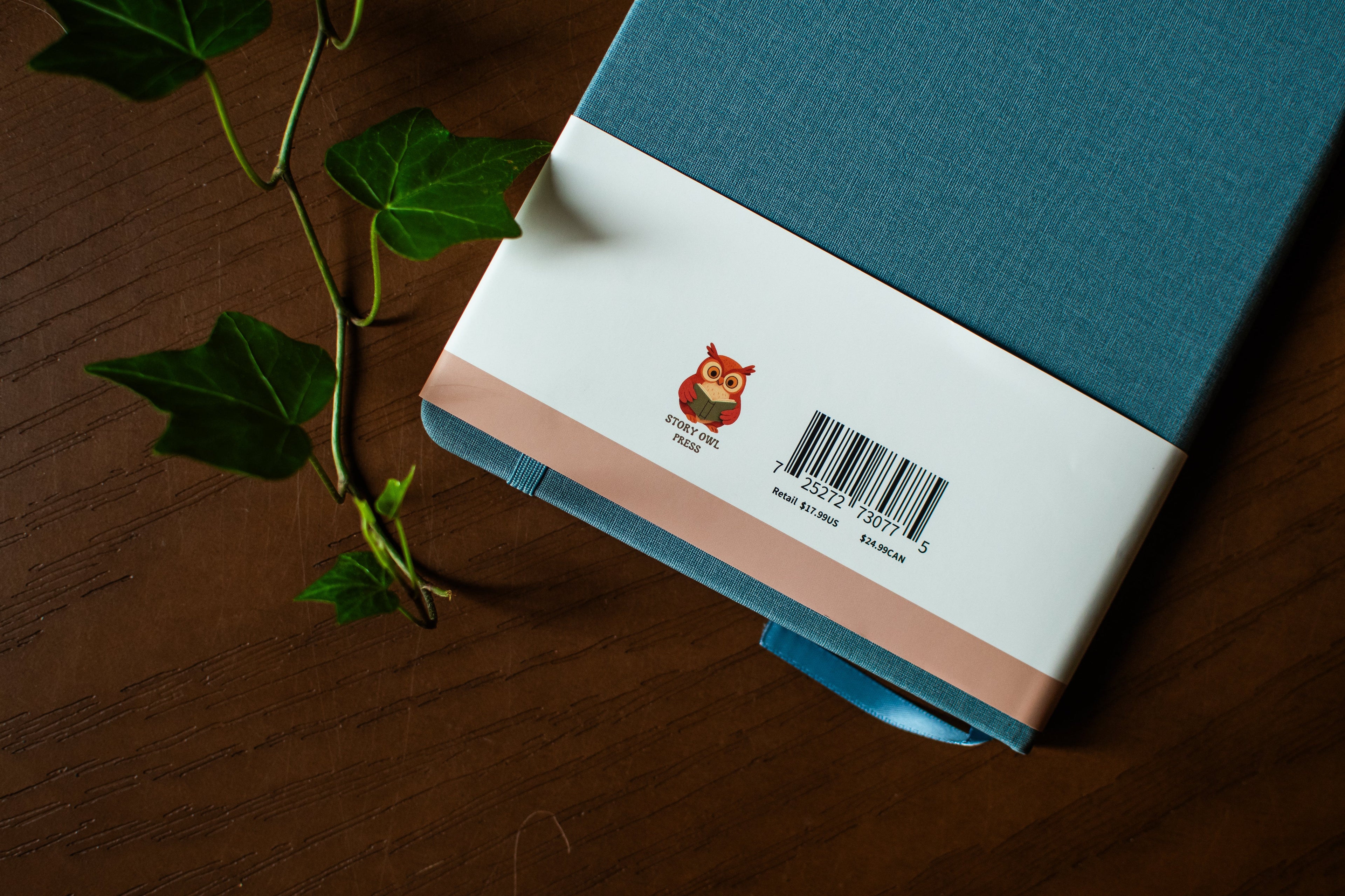 Teal Harcover Linen Journal