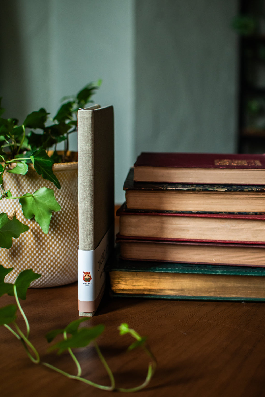 Beige Hardcover Linen Journal