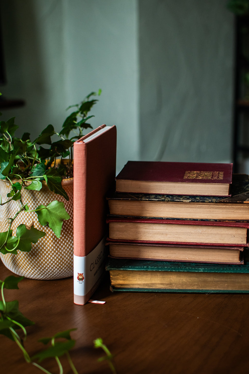 Peach Hardcover Linen Journal