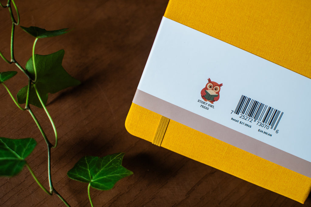 Yellow Hardcover Linen Journal